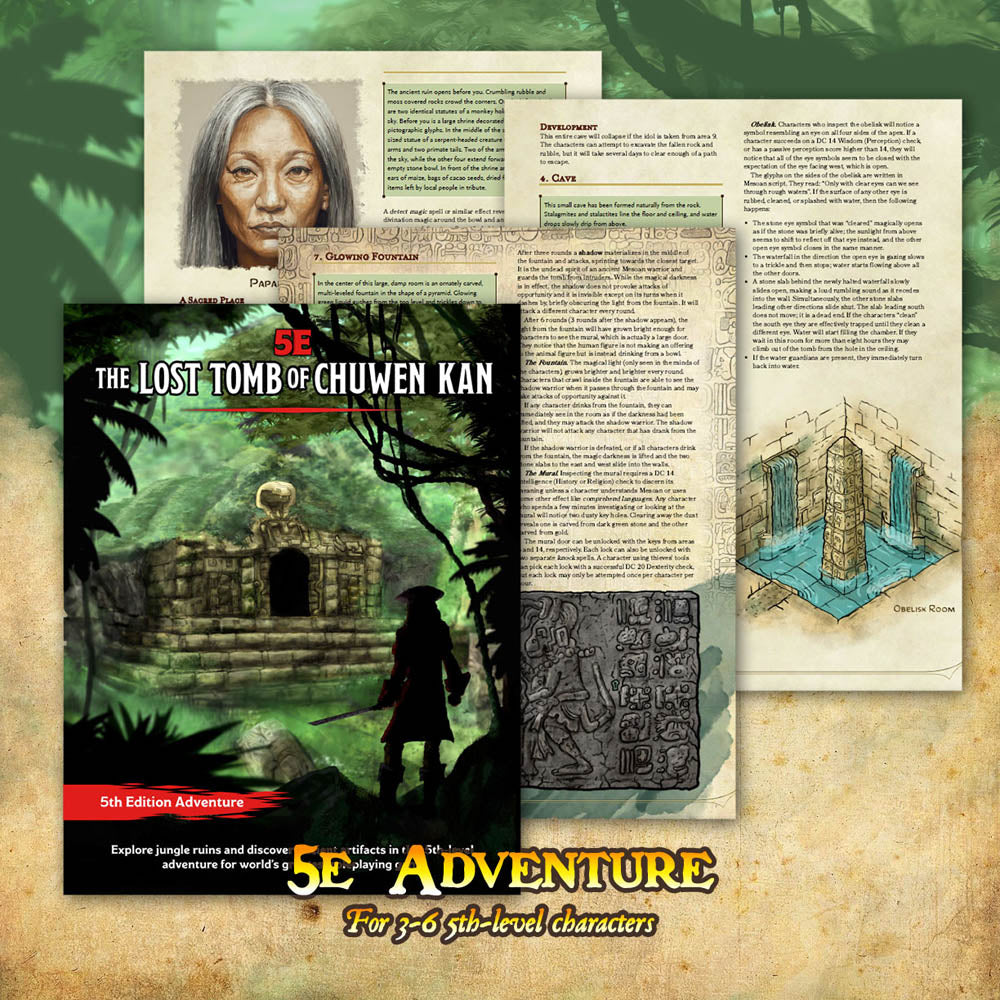 The Lost Tomb of Chuwen Kan 5e