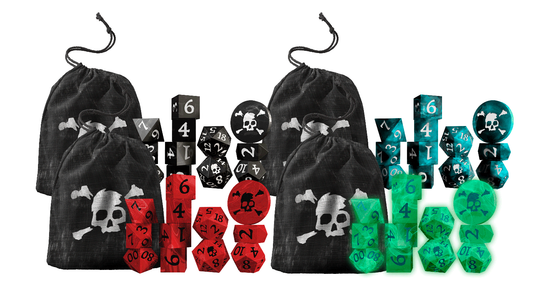 Pirate Borg Resin Dice (Preorder)
