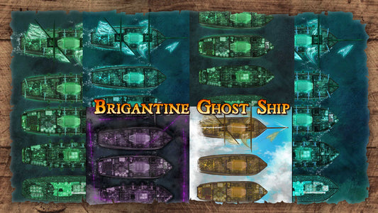 Brigantine Ghost Ship