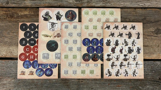 Punch-Out Monsters & Pirates Token Pack (Preorder)