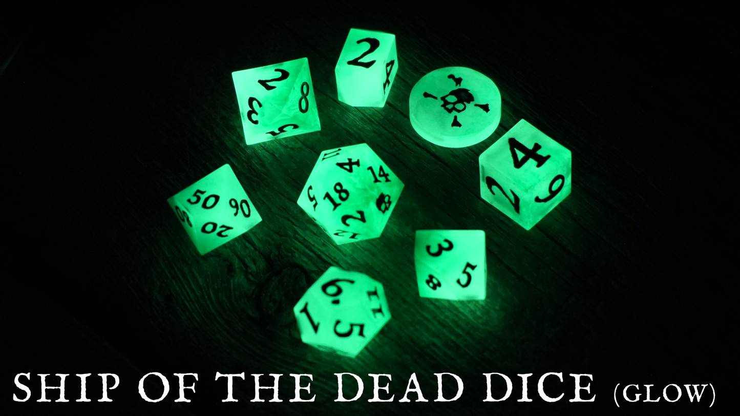 Pirate Borg Resin Dice (Preorder)