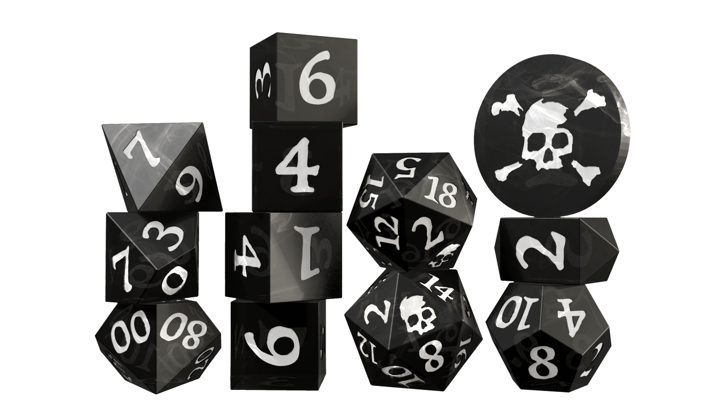 Pirate Borg Resin Dice (Preorder)