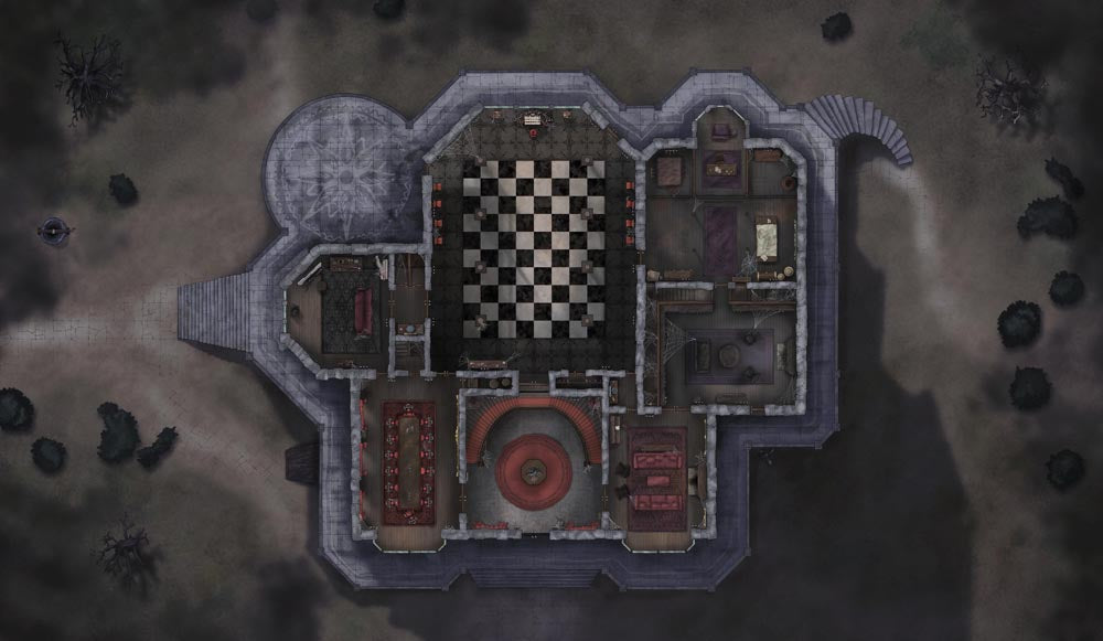 Governor's Mansion (Multi-Level)