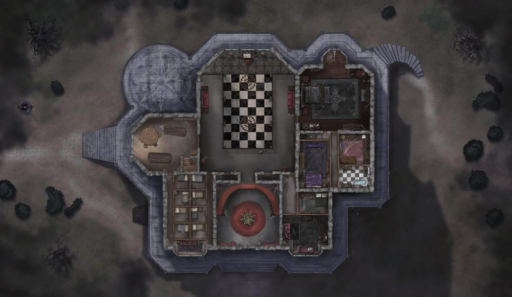 Governor's Mansion (Multi-Level)