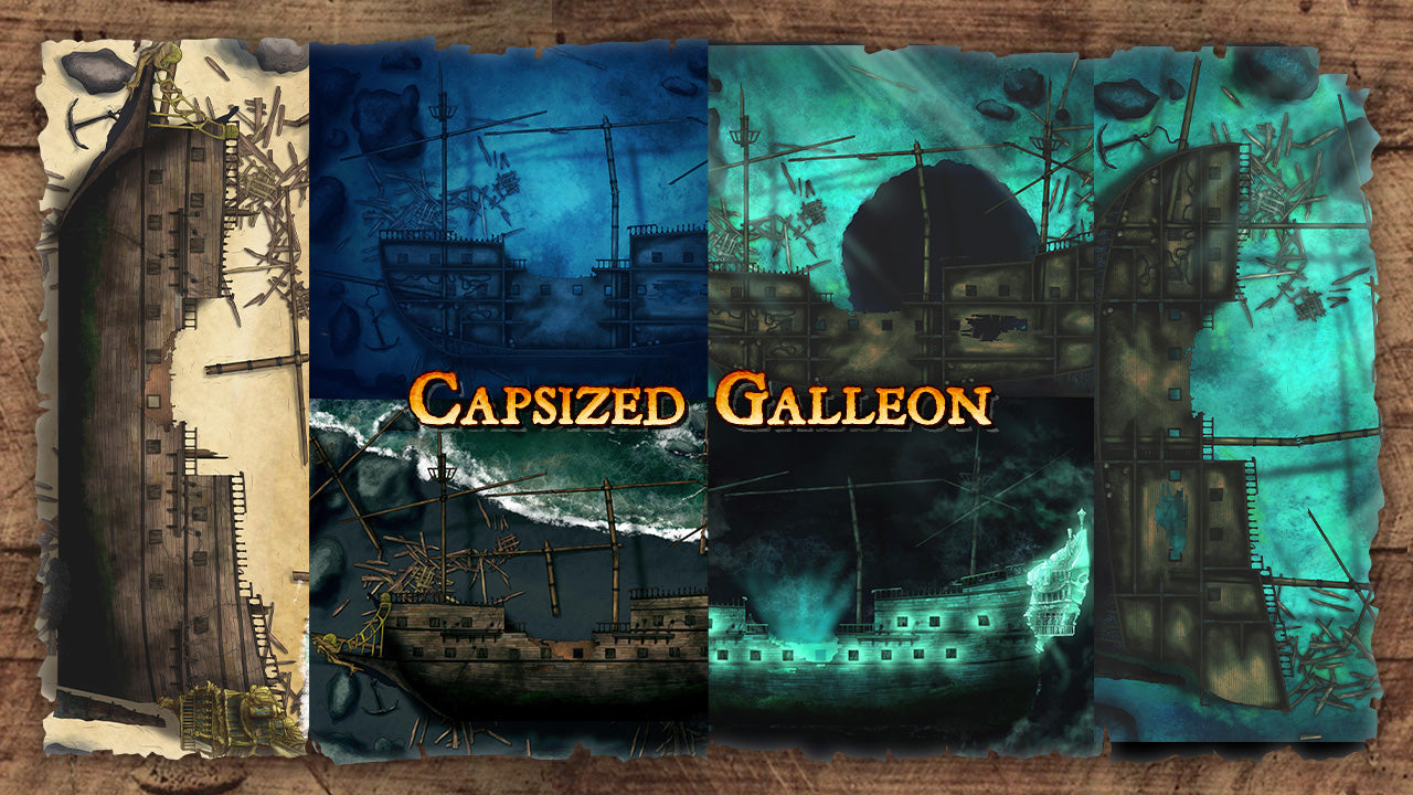 Capsized Galleon