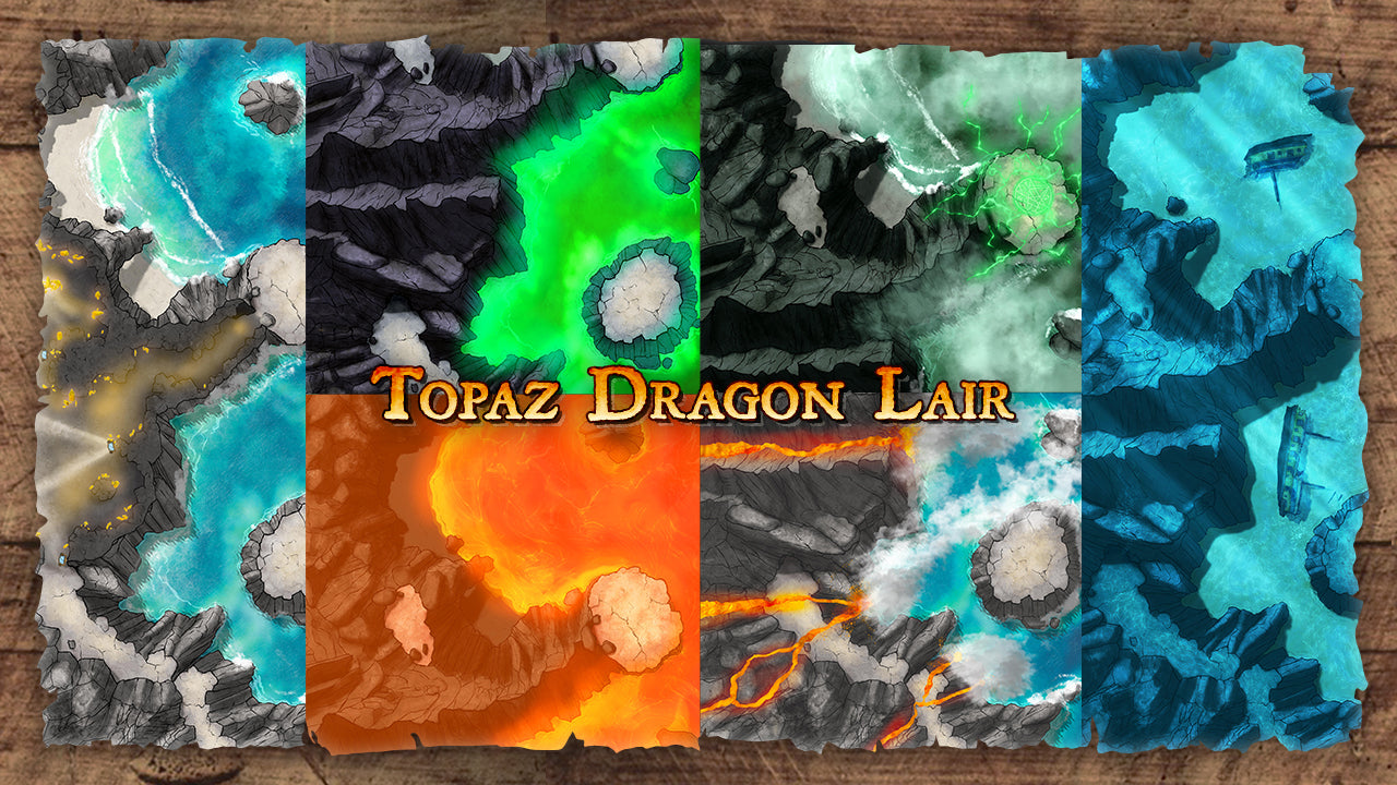 Topaz Dragon Lair