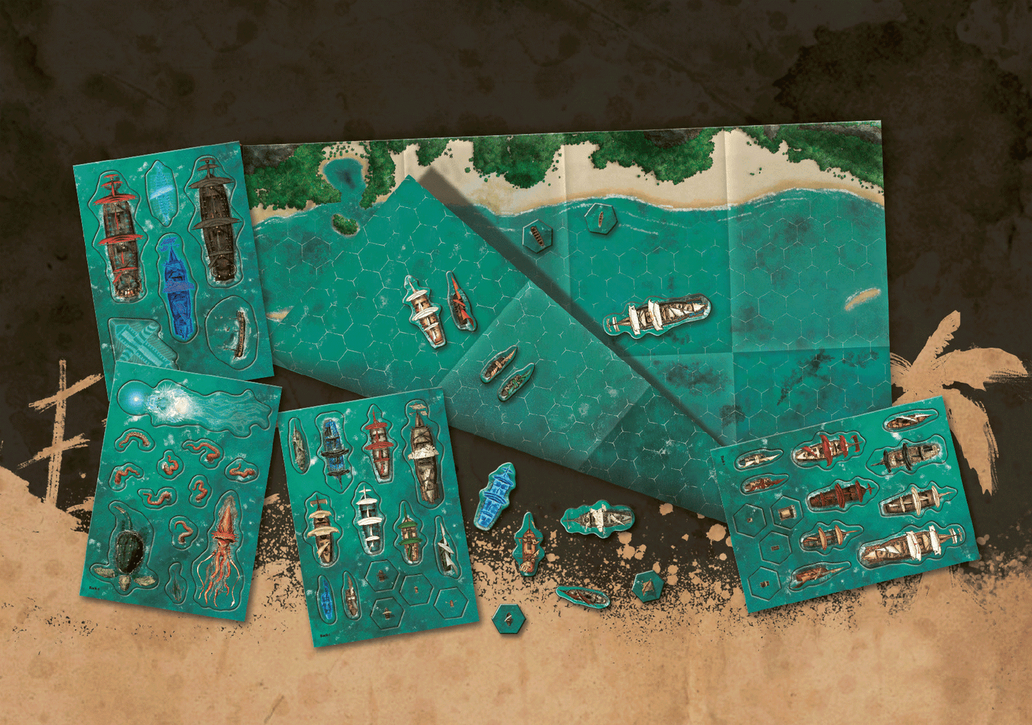 Punch-Out Naval Combat Token Pack (Preorder)