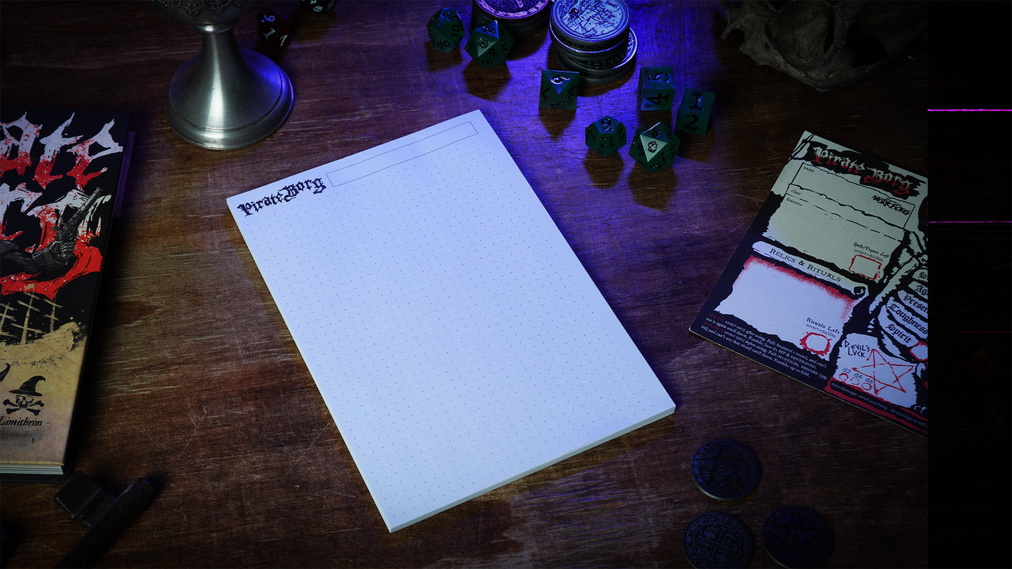 S2 Harbourmaster Rewards: 4 Games Run - Note Pad