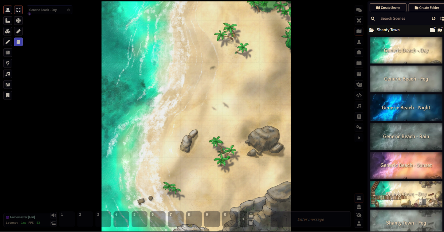 Shanty Town & Generic Beach