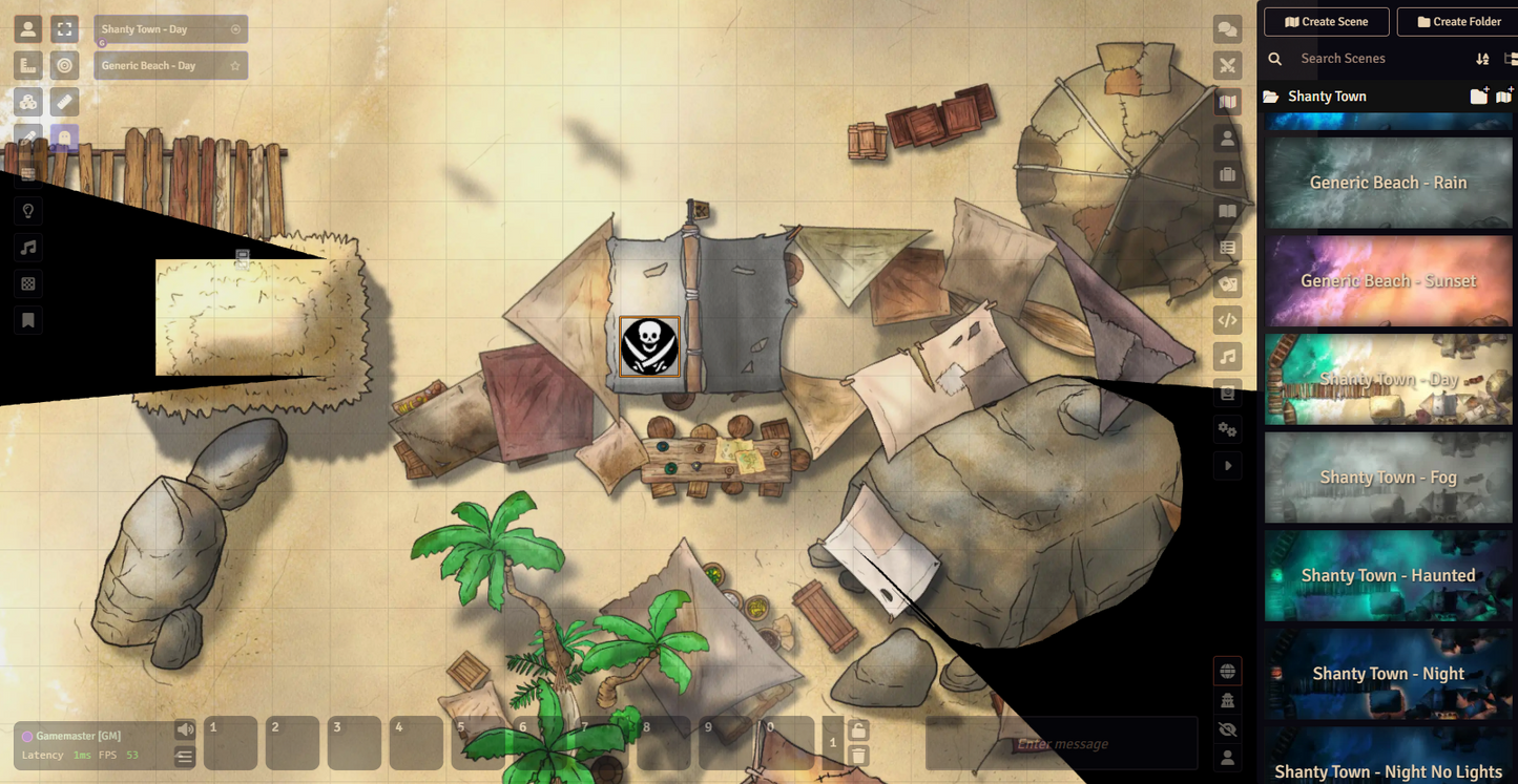 Shanty Town & Generic Beach