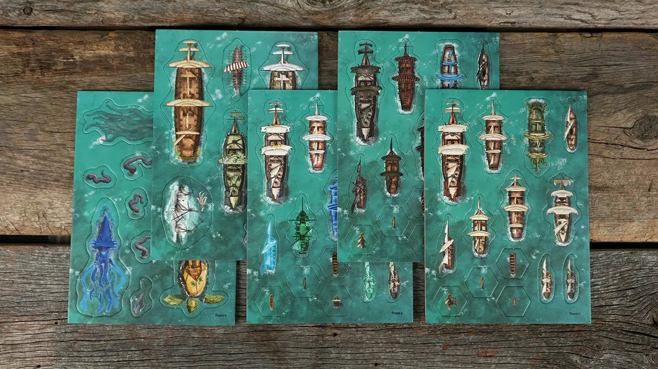 Punch-Out Naval Combat Token Pack