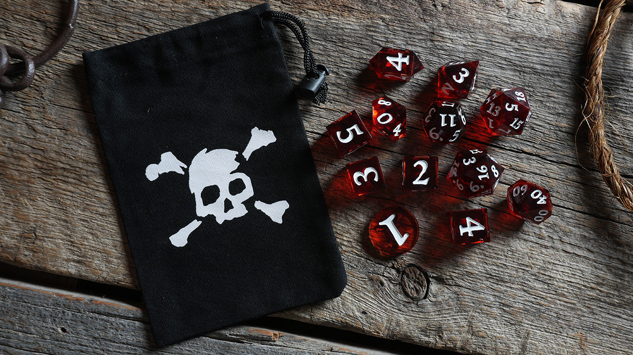 Resin Dice - No Quarter 12pc