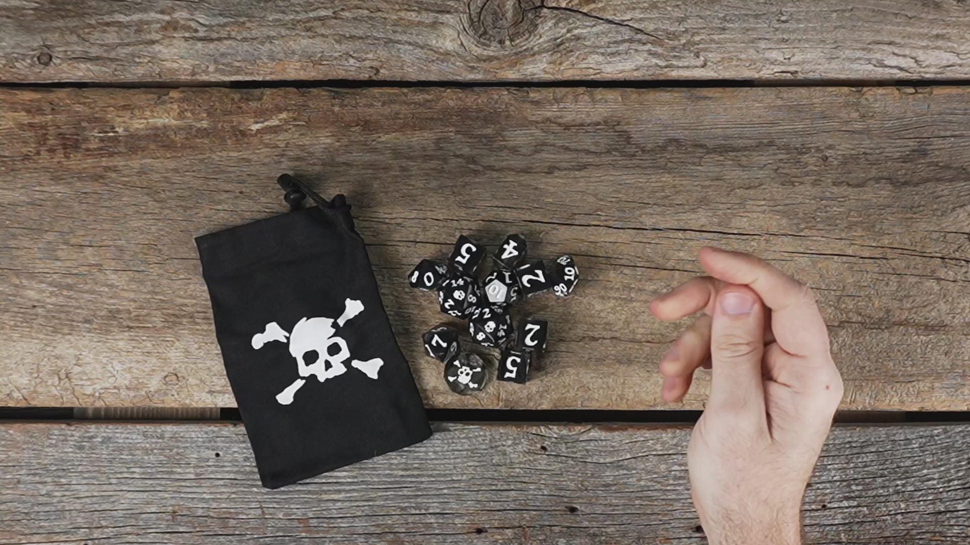 Resin Dice - Jolly Roger 12pc – Limithron